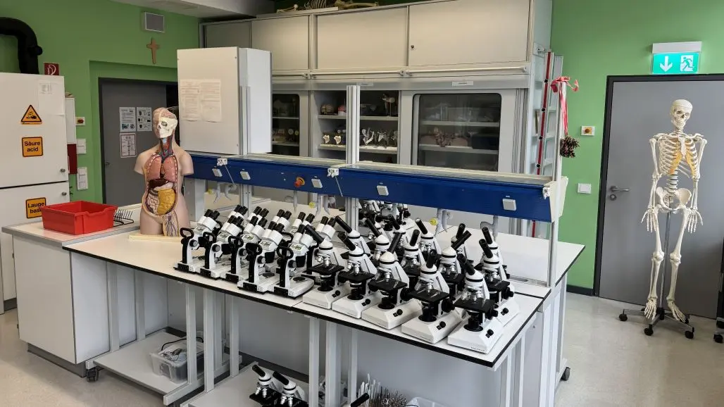 Mikroskopraum Biologie