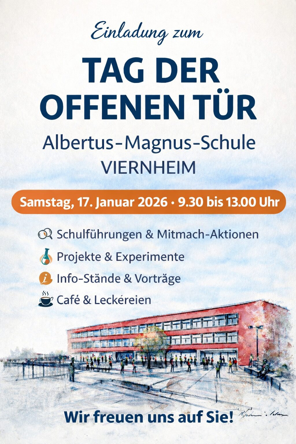Tag der offenen Tür der Albertus-Magnus-Schule in Viernheim